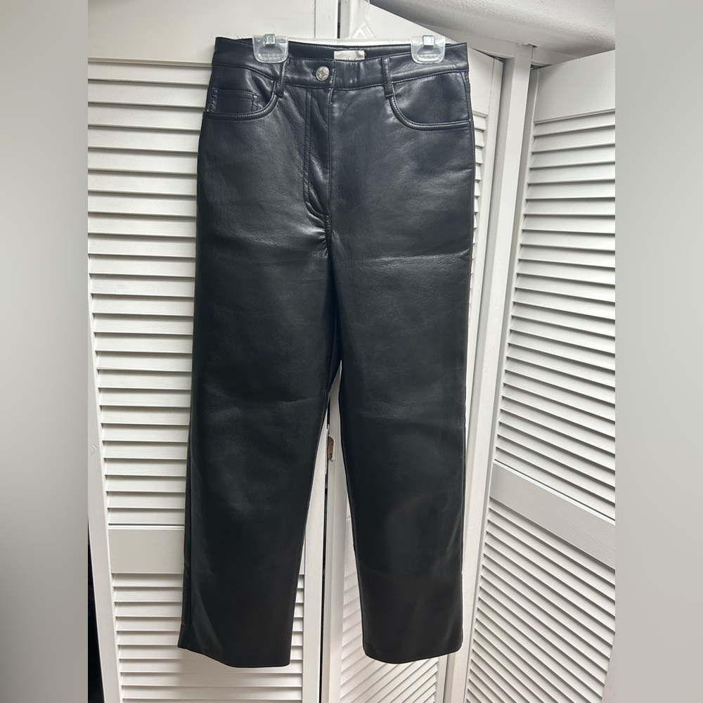 Wilfred Aritzia Vegan leather pants.